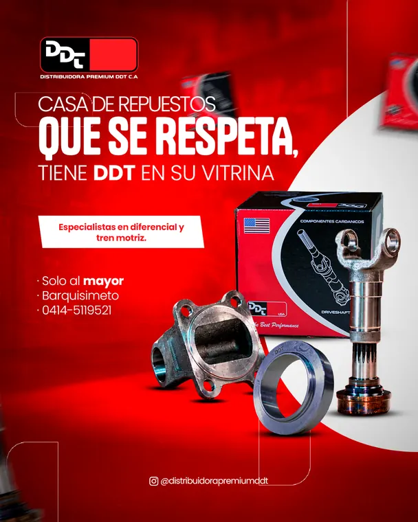 DDT: casa de repuestos que se respeta