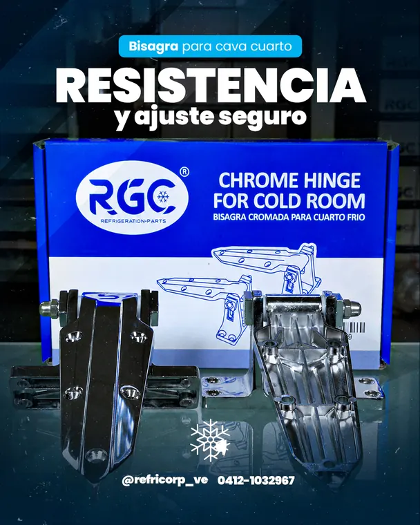 Refri-Corp: bisagra para cava cuarto
