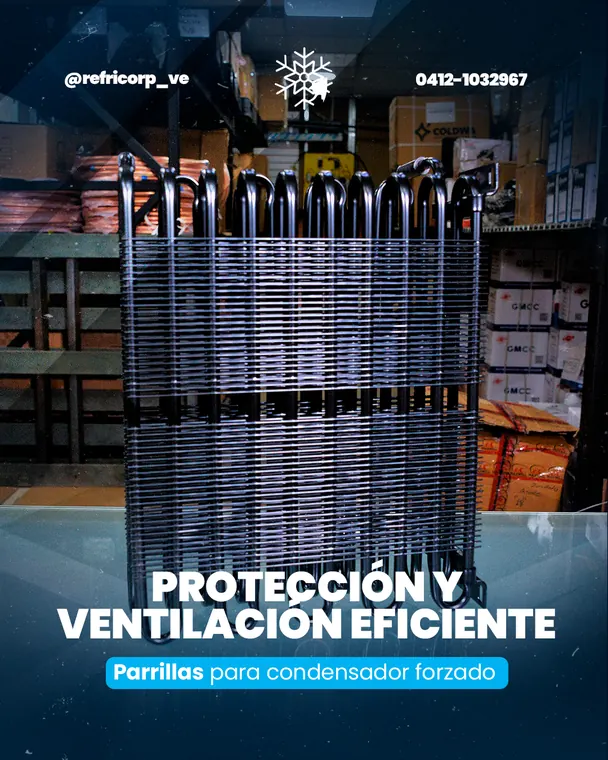 Refri-Corp: parrillas para condensador