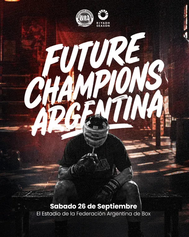 WBA Future Champions: afiche de la primera edición en Argentina