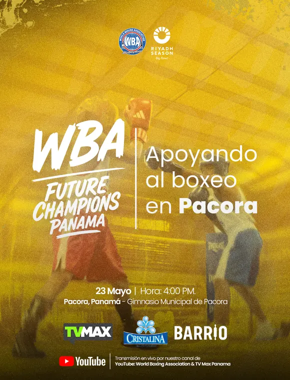 WBA Future Champions: anuncio de la transmisión por TVMAX